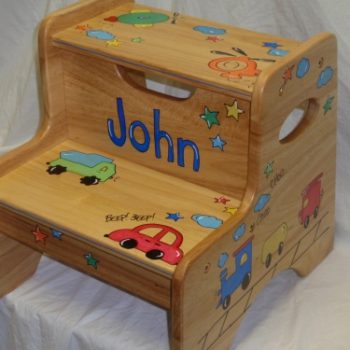 Transportation 2-step step stool