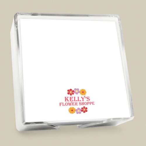 Memo square set - Custom logo