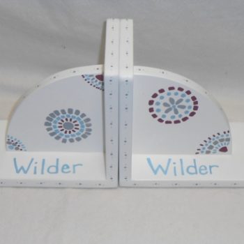 Batik bookends