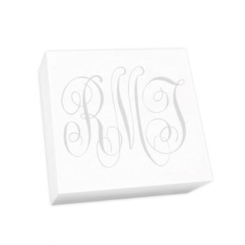 Desk Slab - Monogram style - assorted fonts