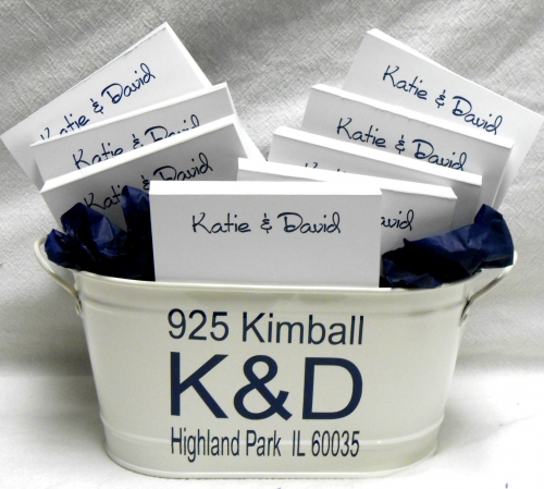 Note pad gift set - Housewarming