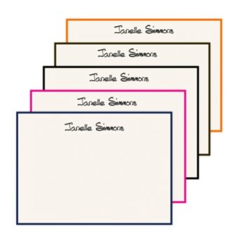 Wardrobe note card set - Phoenix