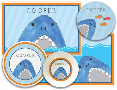 Shark meal time separates