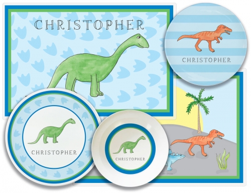 Dinosaur meal time separates