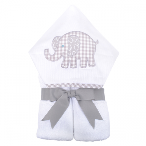 3 Marthas elephant hooded towel