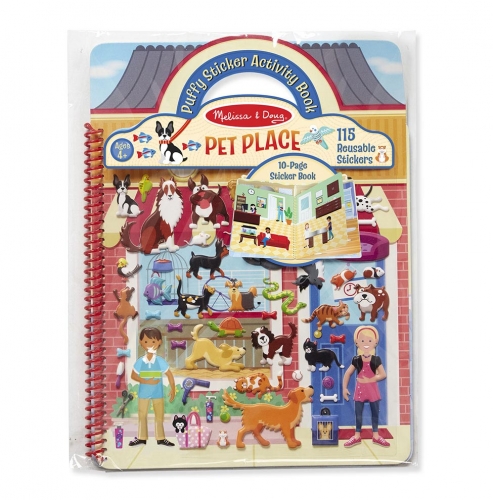Puffy sticker activity book - assorted styles