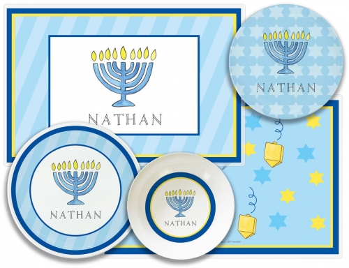 Hanukkah meal time separates
