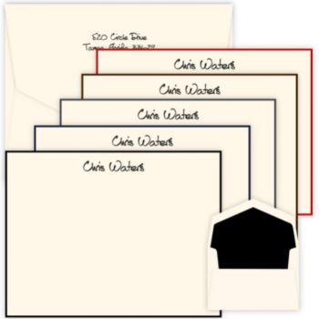 Wardrobe note card set - Sedona