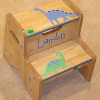 Dinosaurs 2-step step stool