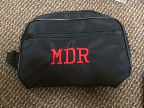 Dopp kit - nylon - collegiate monogram - Image 4