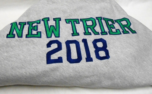Custom sweatshirt blanket - made for any school - Image 2