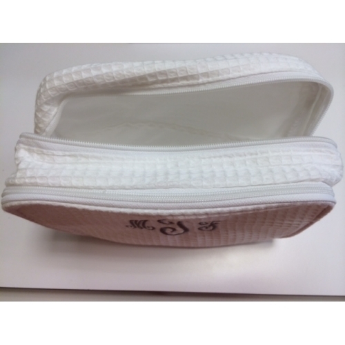 Make up bag gift set - waffle weave- assorted colors - Image 4