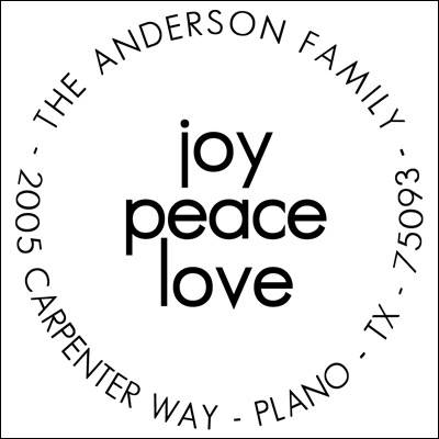 Self inking stamp - joy - Image 3