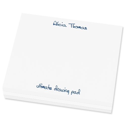 Super Slab note pad - assorted fonts - Image 3