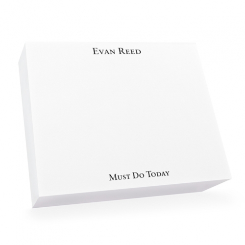 Super Slab note pad - assorted fonts - Image 2
