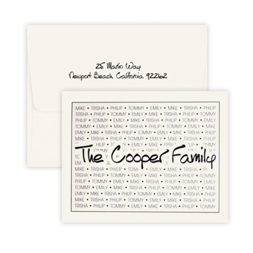 Fold over note - Family Pride script - Image 2