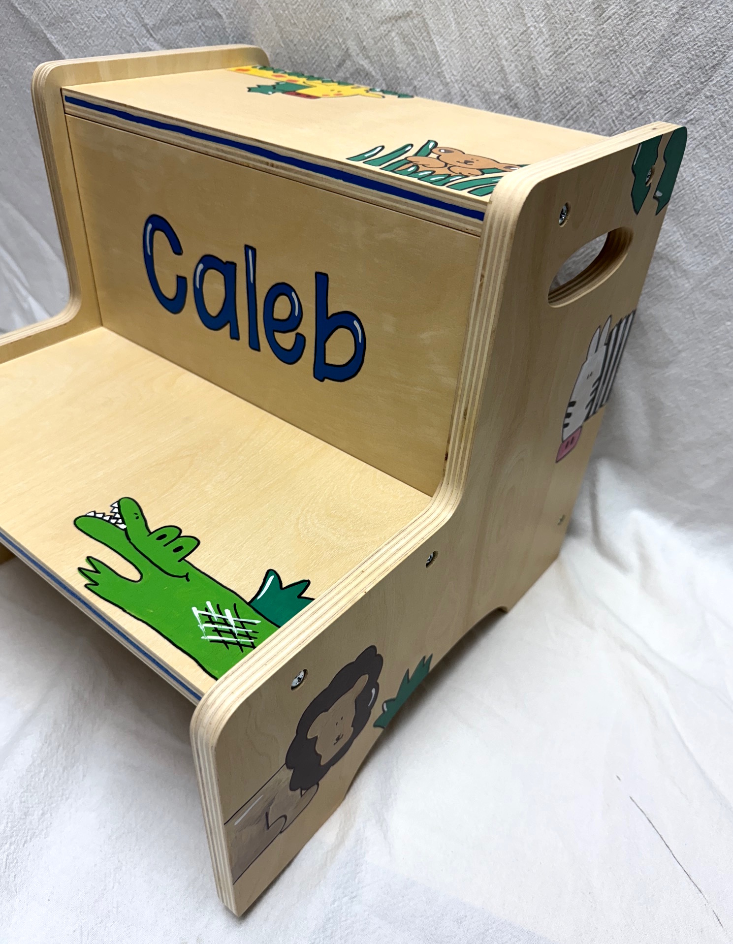 Jungle animals 2-step step stool - Image 4