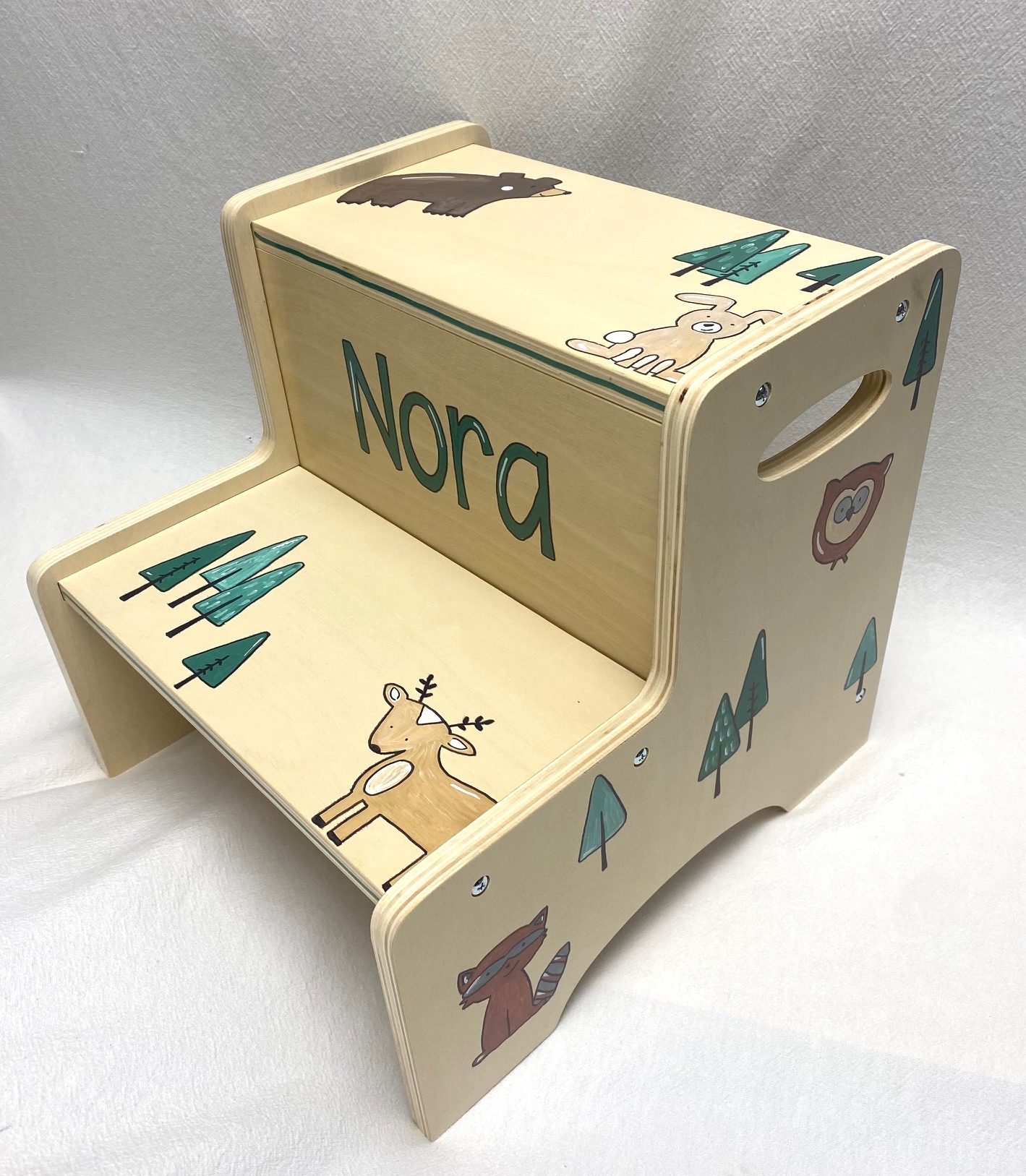 Forest friends 2-step step stool - Image 2