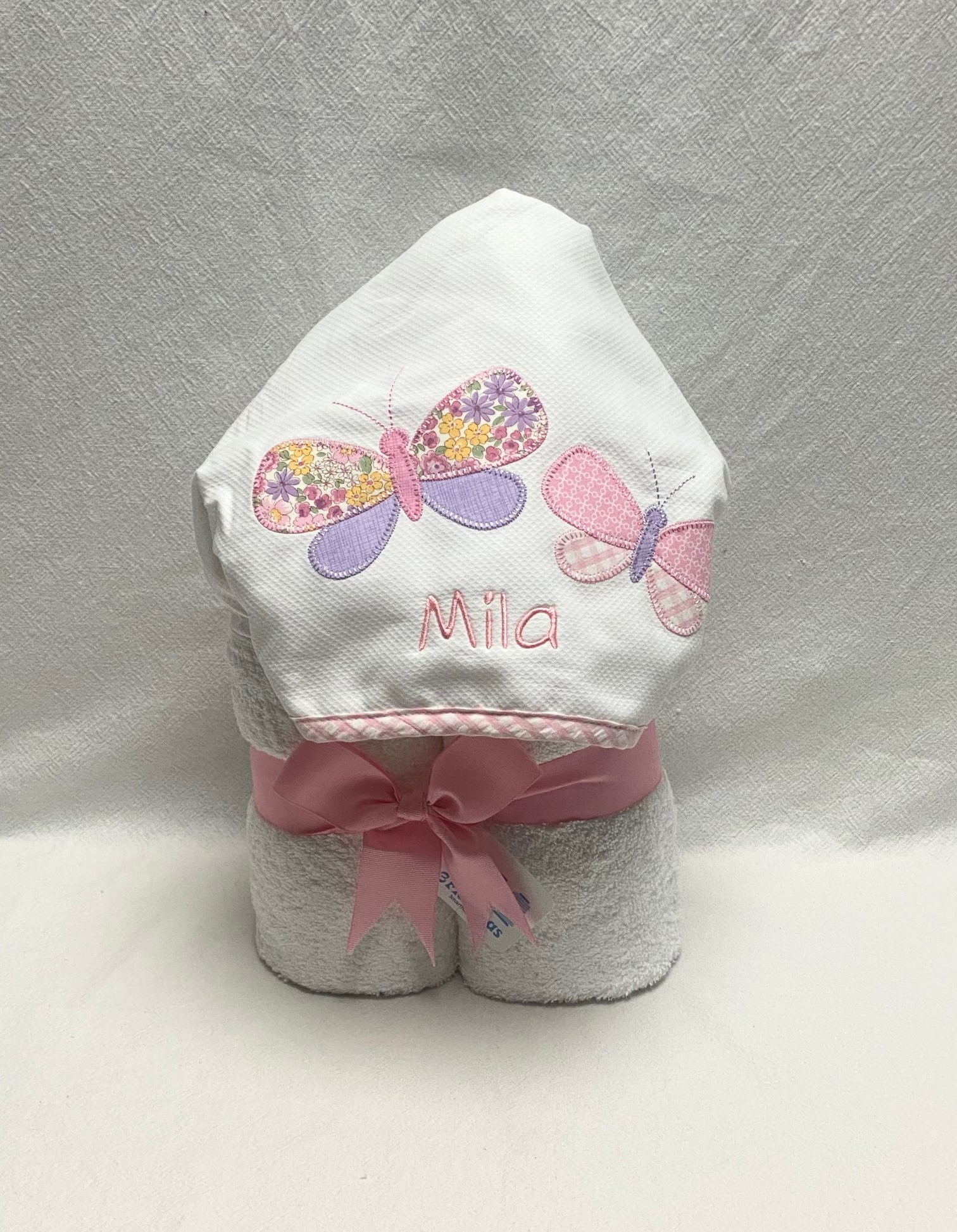 3 Marthas butterfly hooded towel - Image 2