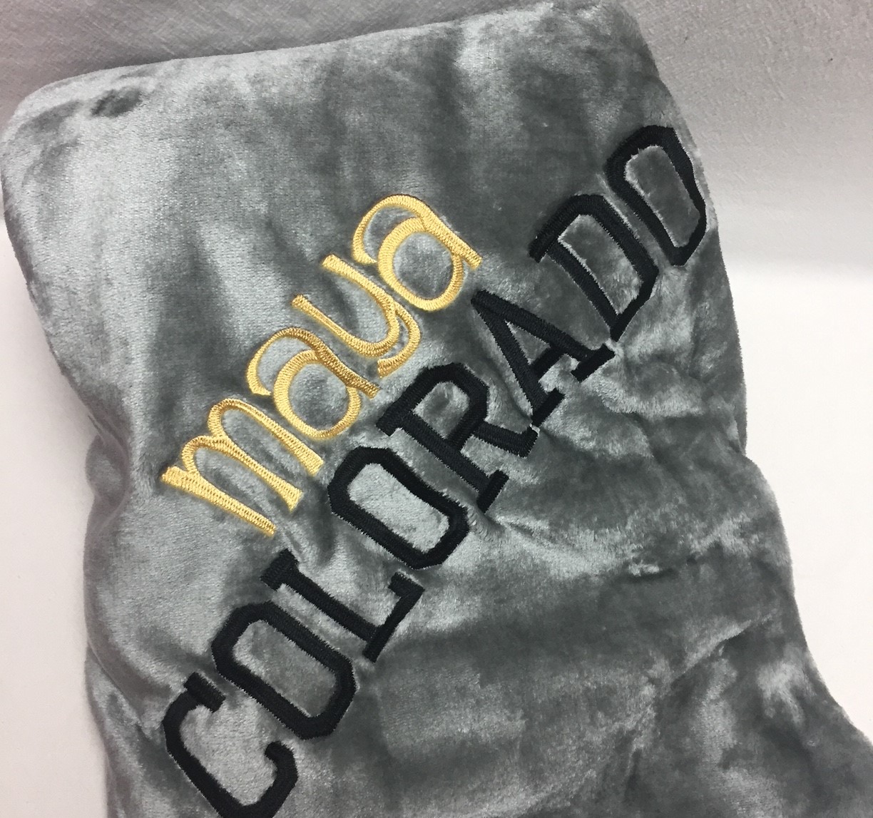 Blanket - fleece lc name style- available for any school - Image 2