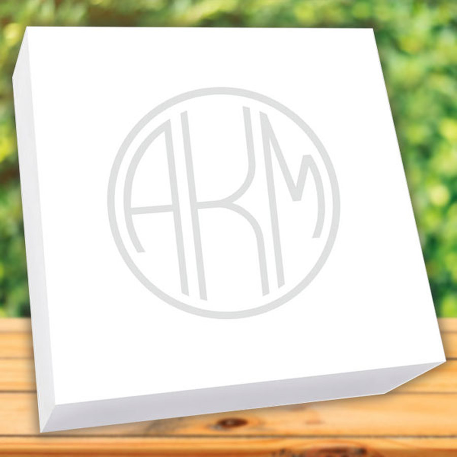 Desk Slab - Monogram style - assorted fonts - Image 3