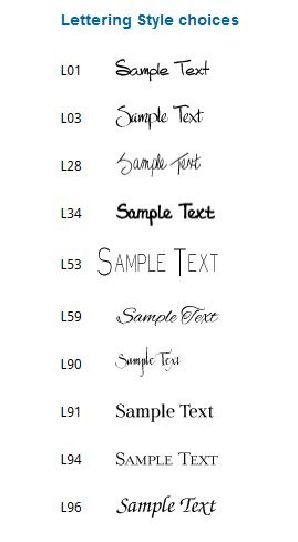 EGS Main Font choices