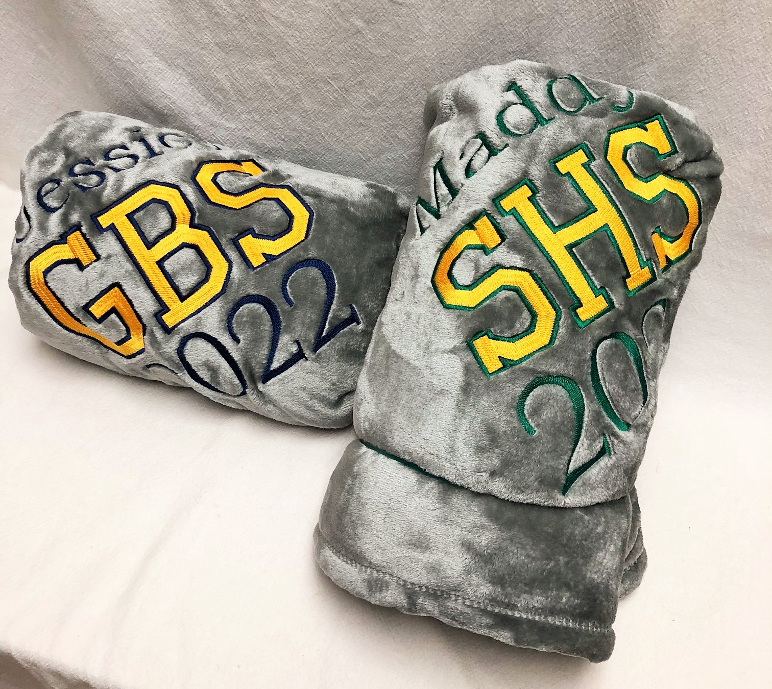 Fleece blanket - school spirit- available for any school - Image 2