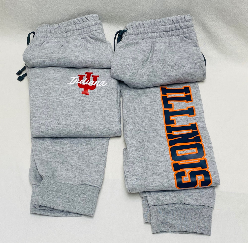 Gift set-fleece blanket and joggers - custom made for any school! - Image 2