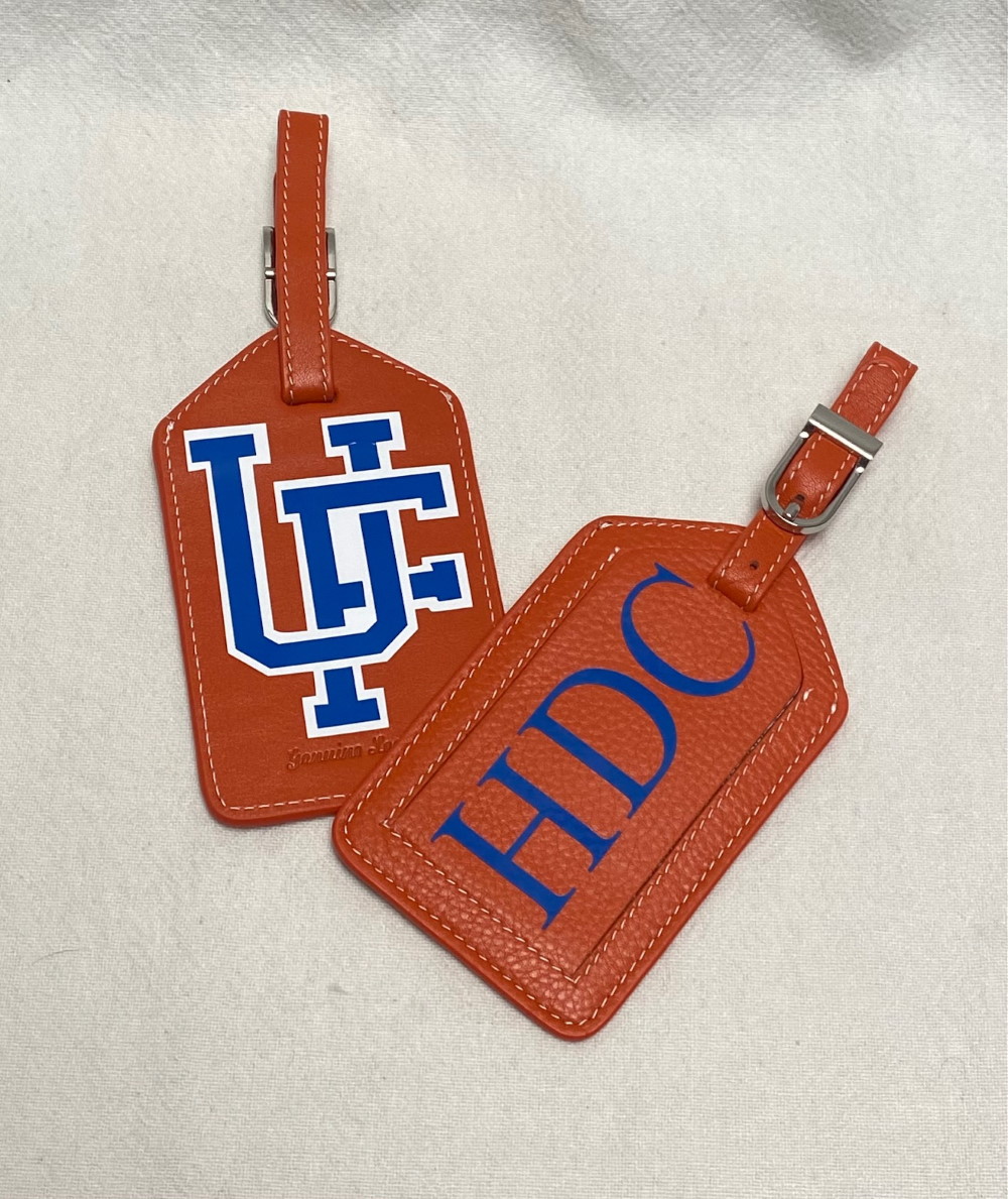 Bag tag set - school spirit - for any school