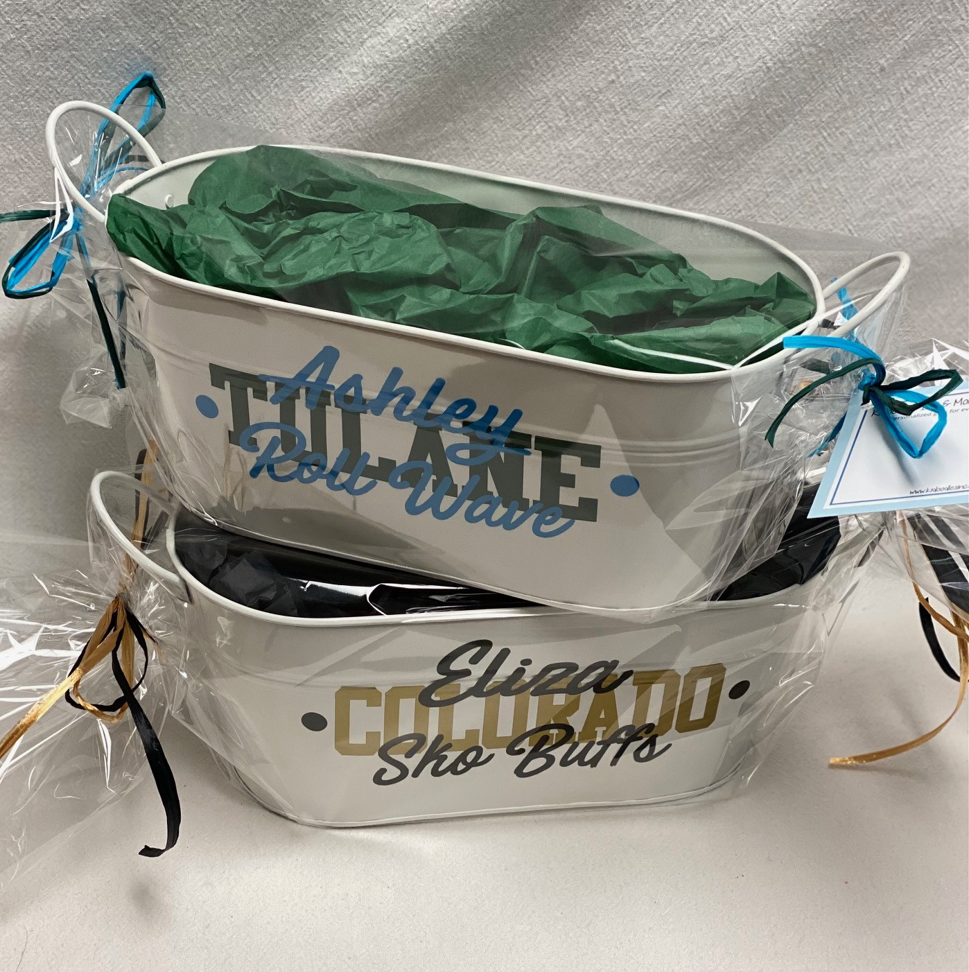 Gift basket - tumbler and tin-available for any school - Image 5