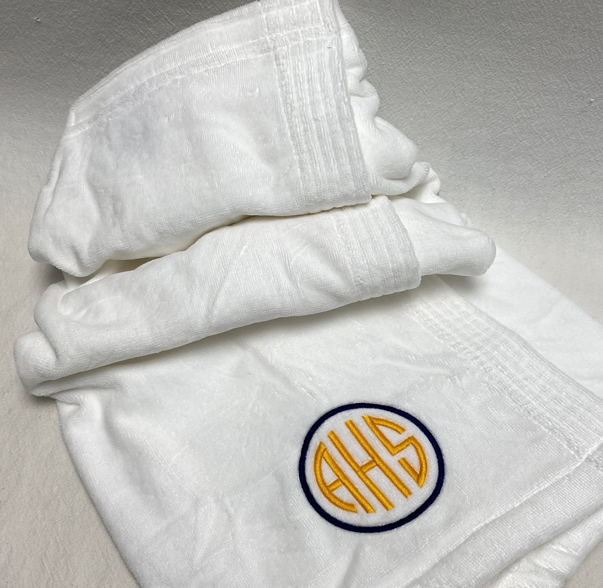 Gift set - towel wrap and canvas make up set - many colors available - Image 5