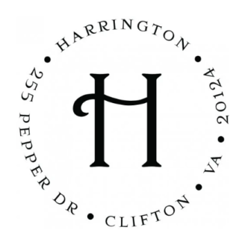 Harrington self inking stamp