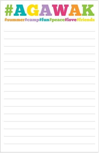 Camp clipboard keeper and custom notepad set - Image 4