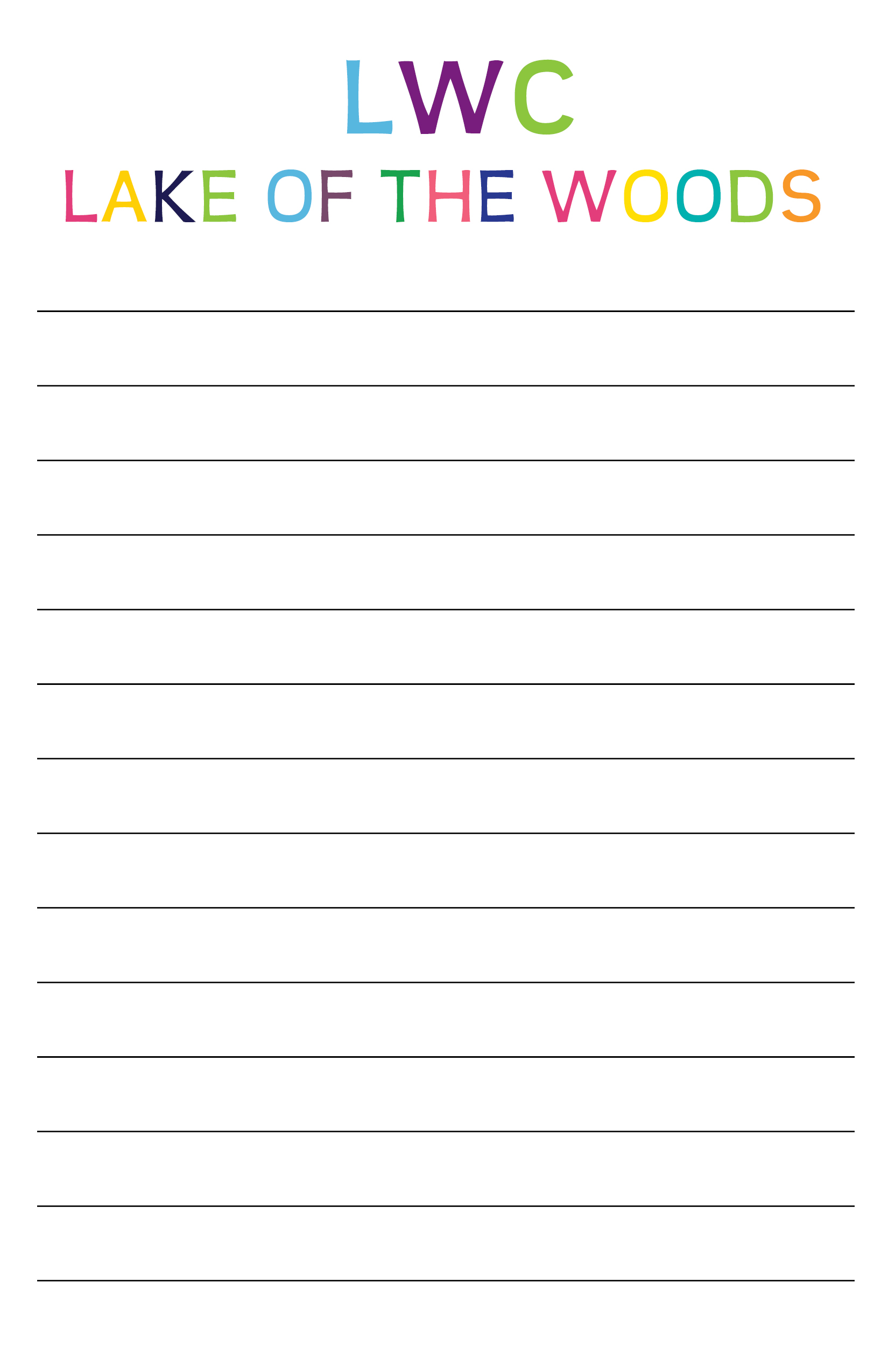 Camp clipboard keeper and custom notepad set - Image 5