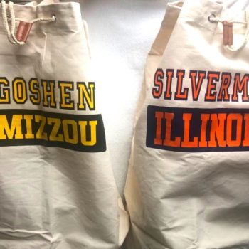 Laundry bag - canvas - made for any school - sold out!