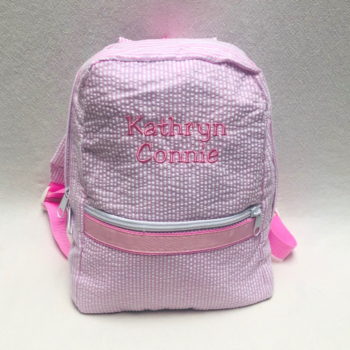 toddler seersucker backpack