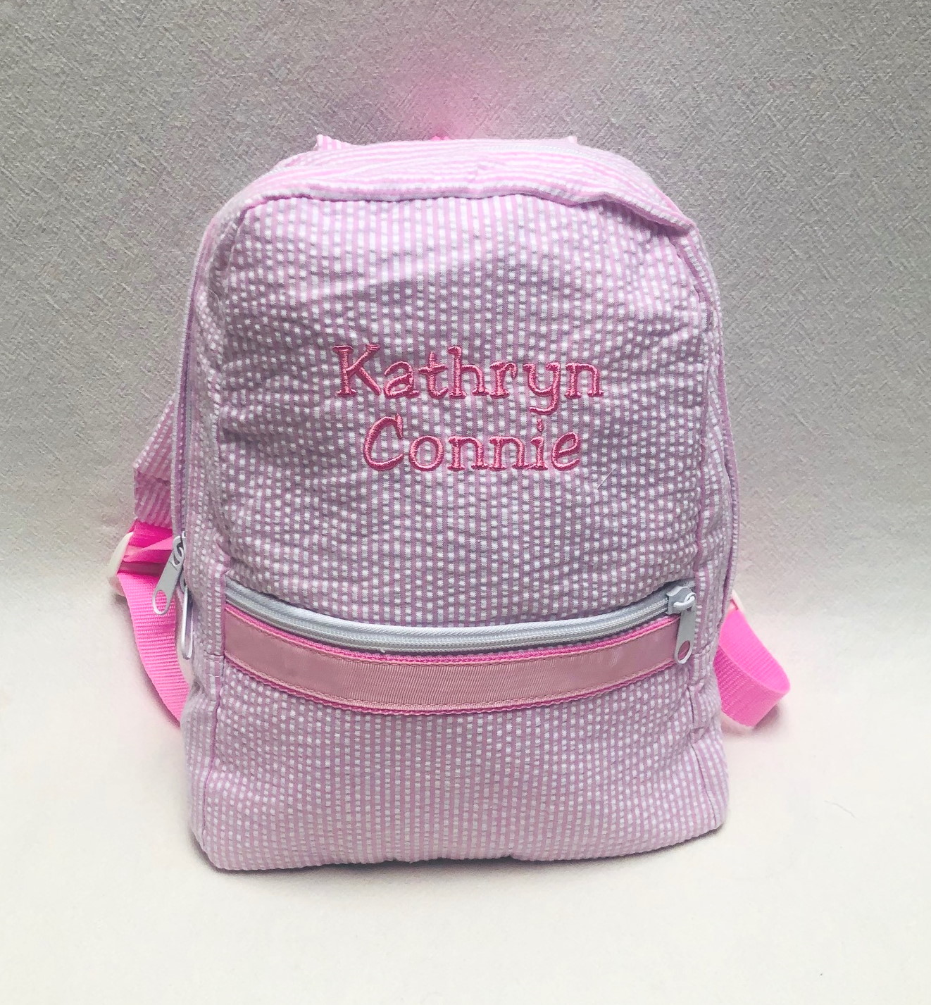 toddler seersucker backpack