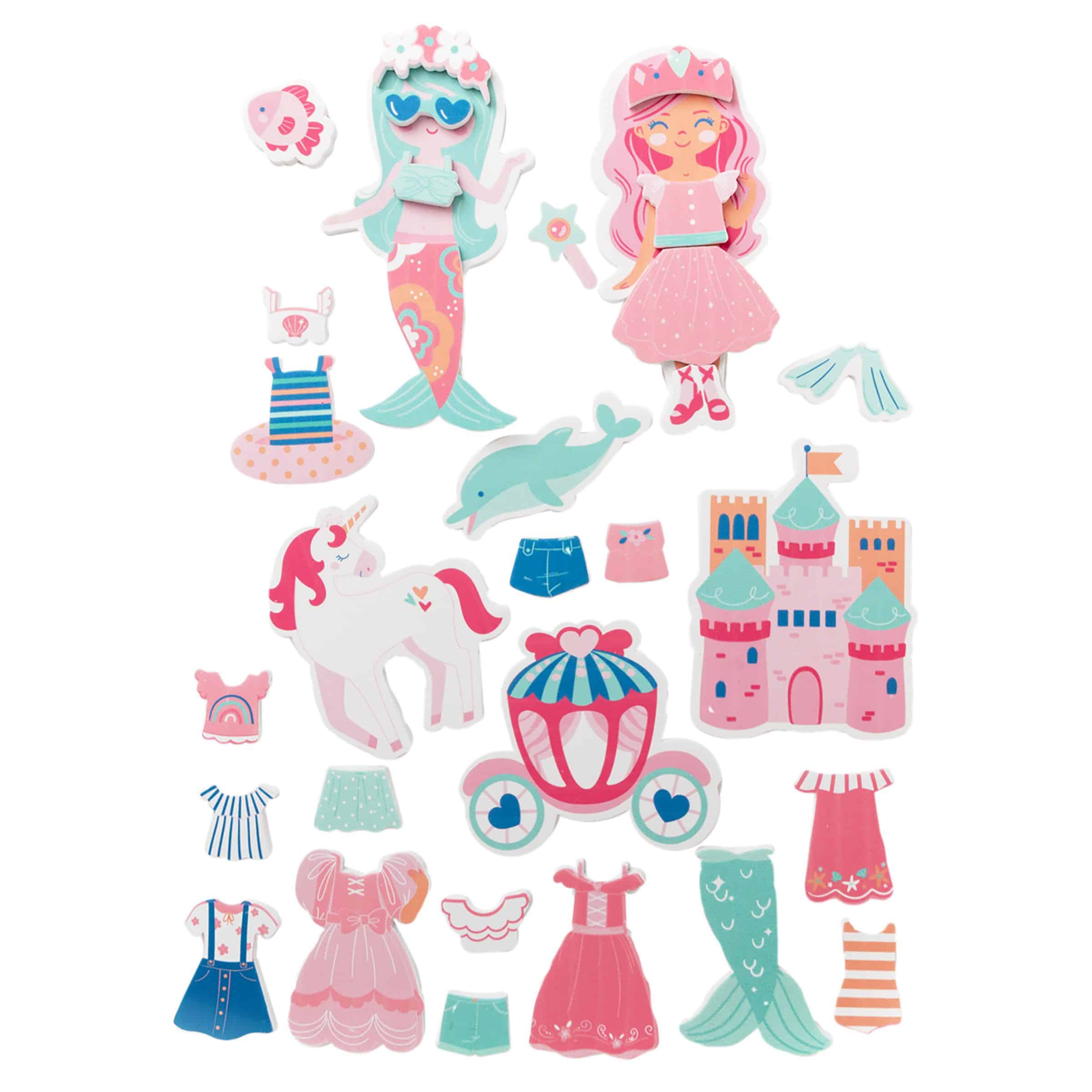 Dress Up Bath Toy - mermaid - Image 2