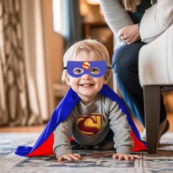 Super hero cape - blue or pink
