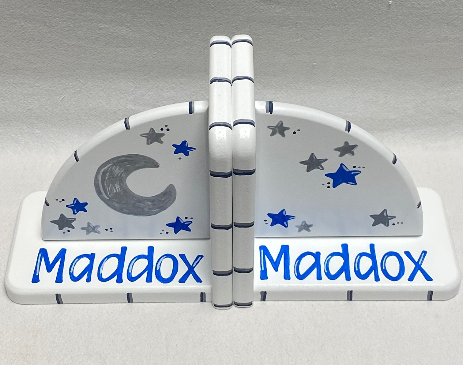 Moon and stars bookends - Image 3