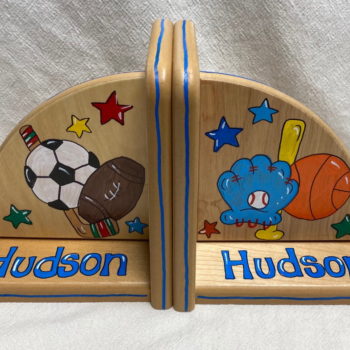 Multi sports bookends