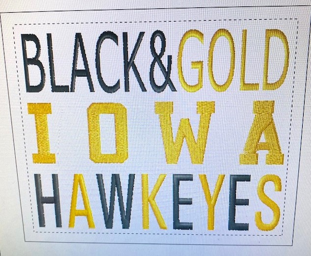 Gift basket - collegiate canvas bin and blanket - Image 3