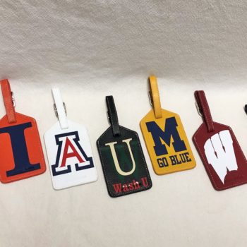 Bag tag - school spirit - made for any school