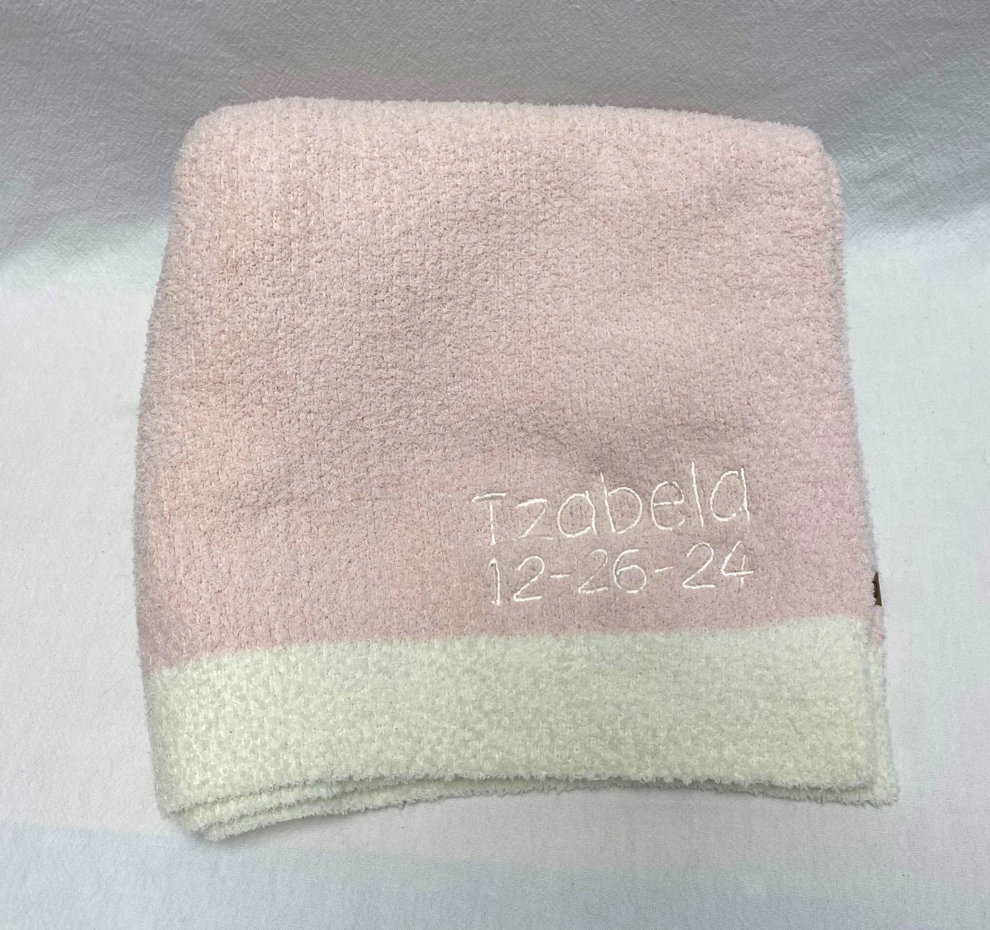 baby blanket - comfy luxe - pink - Image 2