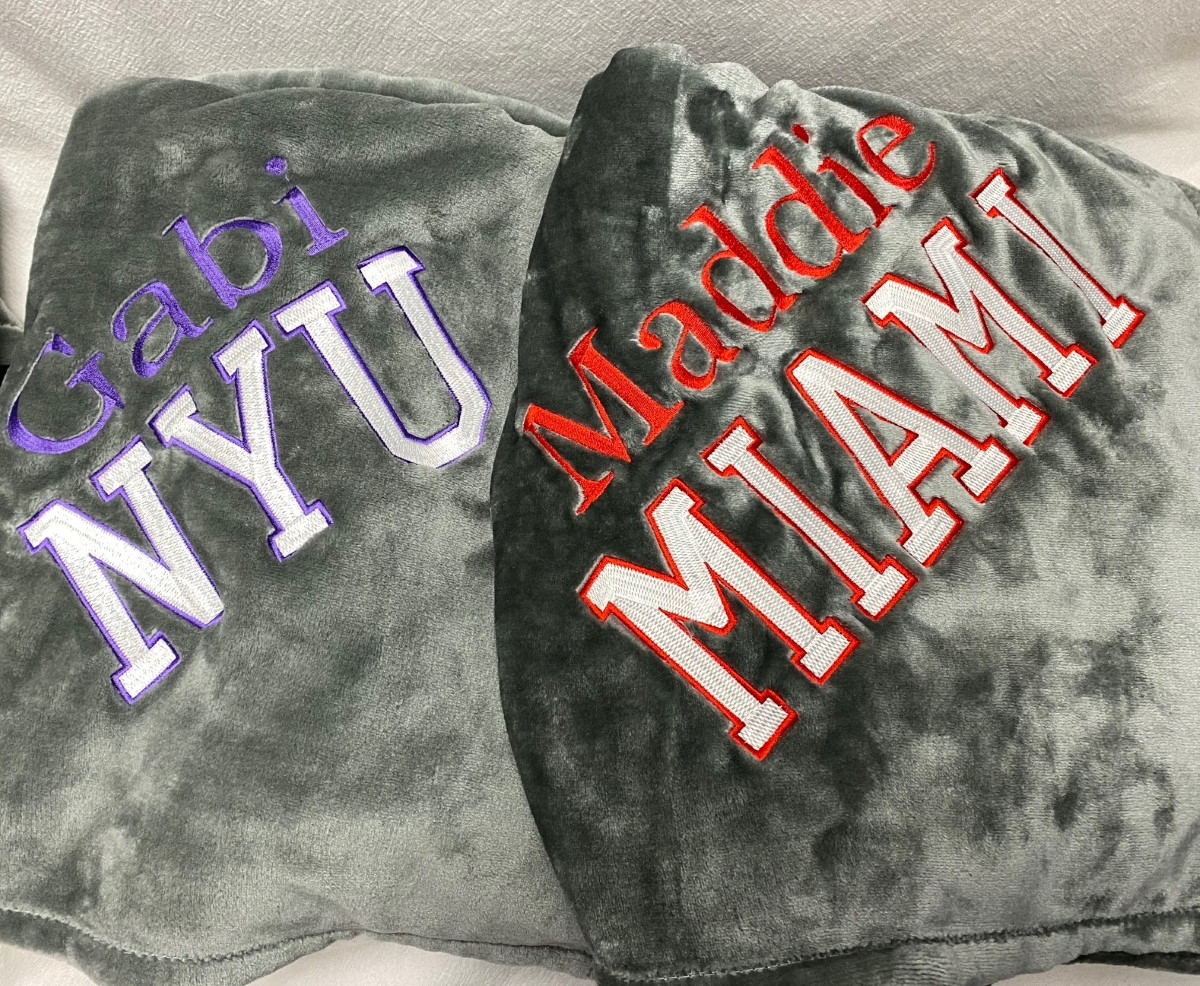 Blanket - fleece athletic style - for any school - Image 2