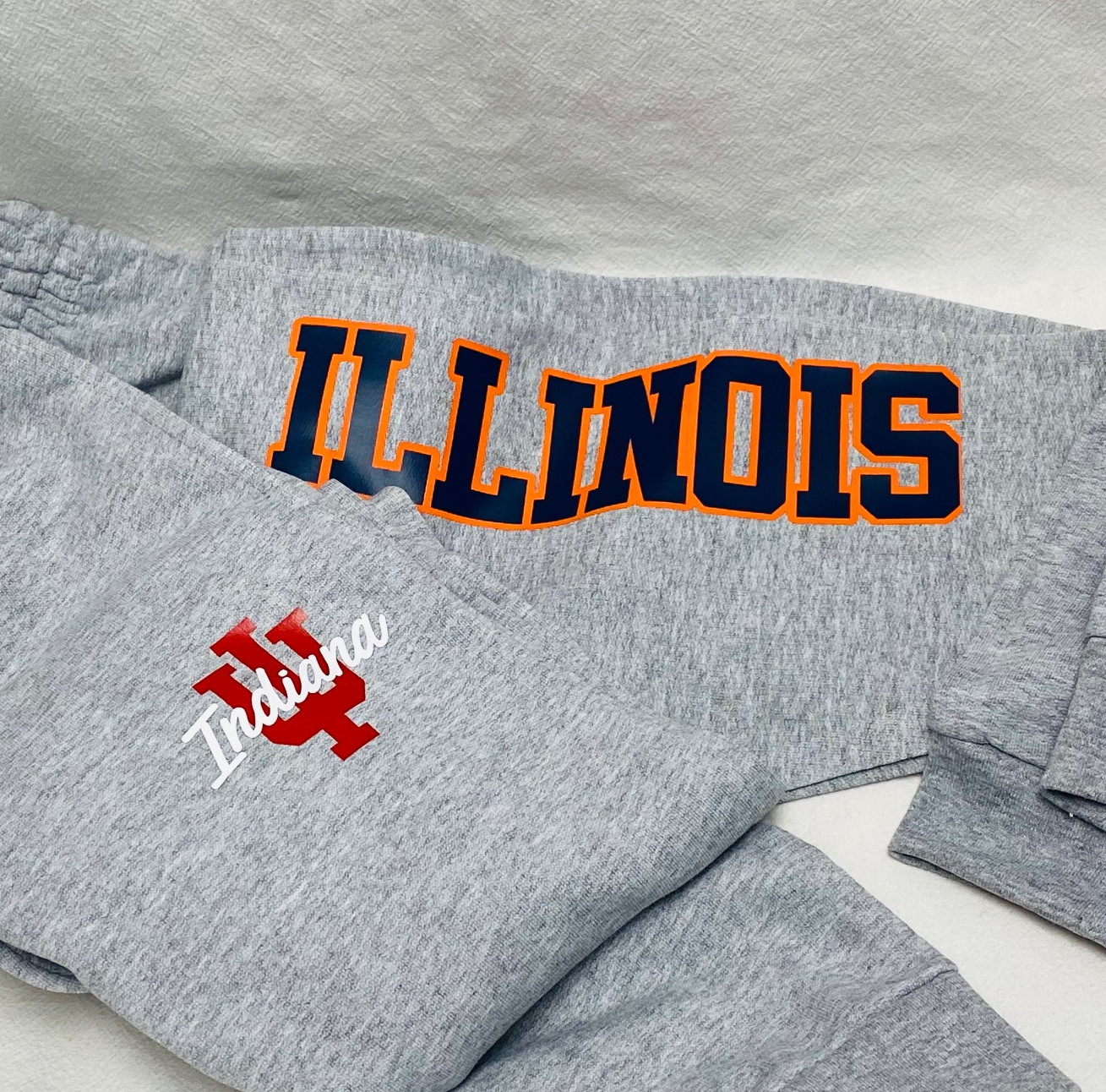 Gift set-sweatshirt blanket and joggers - custom made for any school! - Image 3