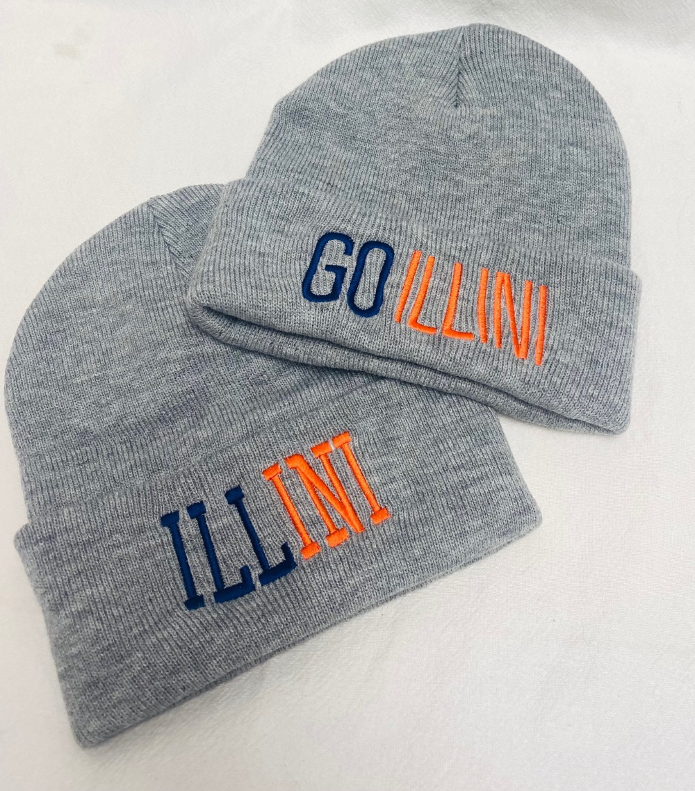 Knit beanie hat- available for any school - Image 2