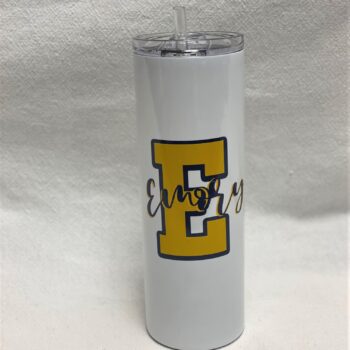 Collegiate tall tumbler - 20 ounces - available for any school - limited quantities
