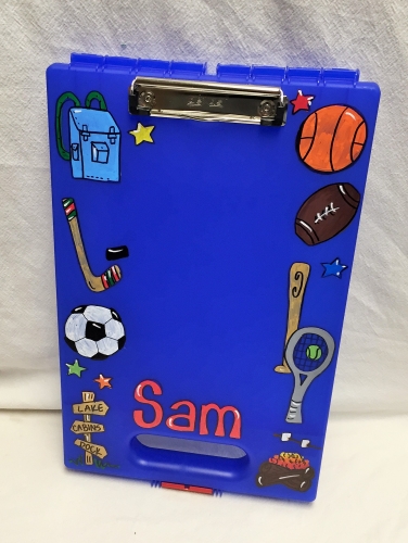 Clipboard keeper - sports/camp combination
