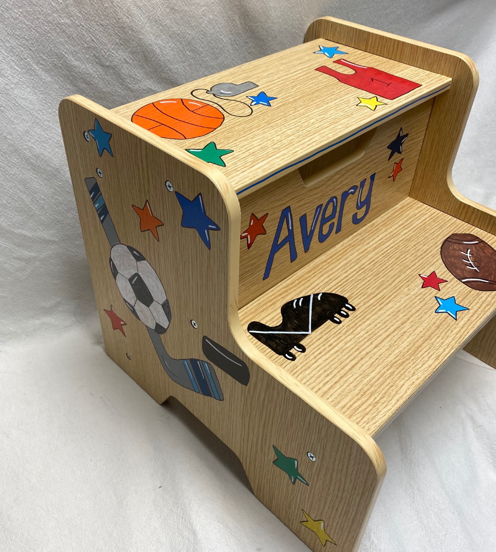 Multi Sports 2-step step stool - Image 2